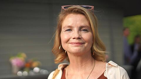 Annette Frier erh&auml;lt den Blauen Panther in der Kategorie "Besondere kreative Gesamtleistung".