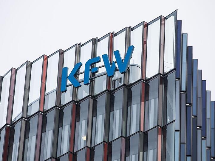 KfW-Zentrale in Frankfurt am Main. Die staatliche Förderbank konnte im vergangenen Jahr einen Gewinnsprung verbuchen.