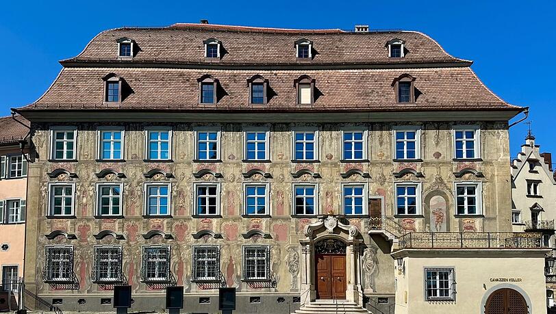 Sie steht am Wochenende in Lindau im Mittelpunkt: die Fassade des renovierten Cavazzen-Museums.