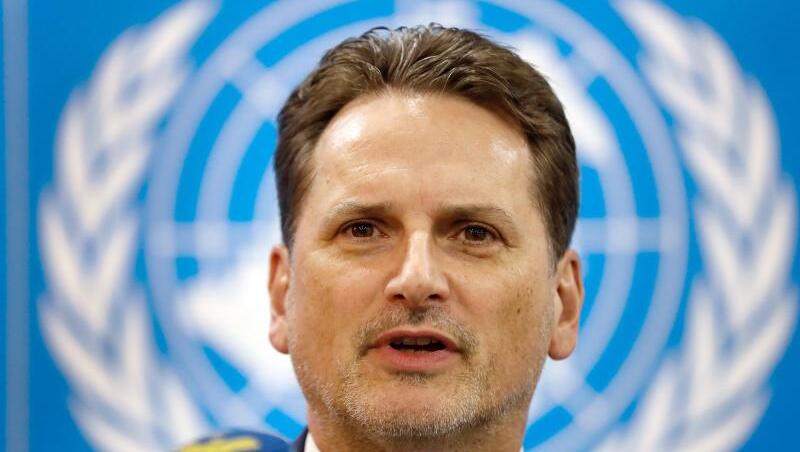 Der bisherige UNRWA-Chef Pierre Krähenbühl, hier Mitte Februar, hat seinen Rücktritt erklärt. Der bisherige UNRWA-Chef Pierre Krähenbühl, hier Mitte Februar, hat seinen Rücktritt erklärt.