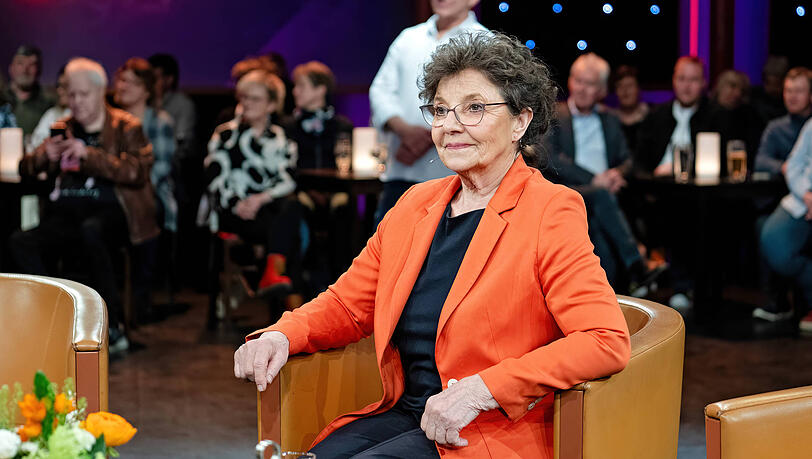 Schauspielerin Monika Baumgartner war am Freitag in der MDR-Talkshow "Riverboat" zu Gast.