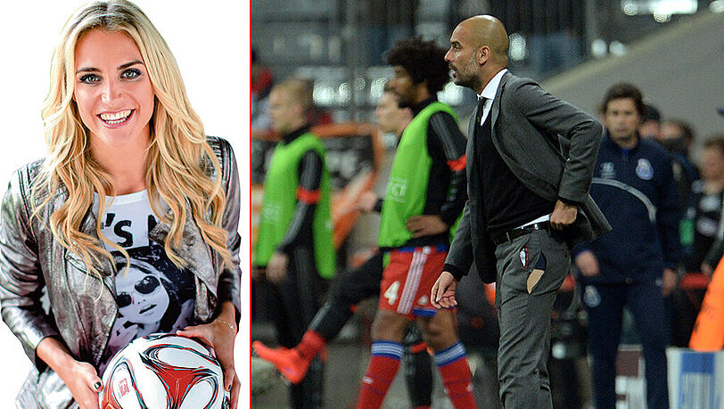Anna Kraft über Peps Hose und das Weiterkommen des FC Bayern. Anna Kraft über Peps Hose und das Weiterkommen des FC Bayern.