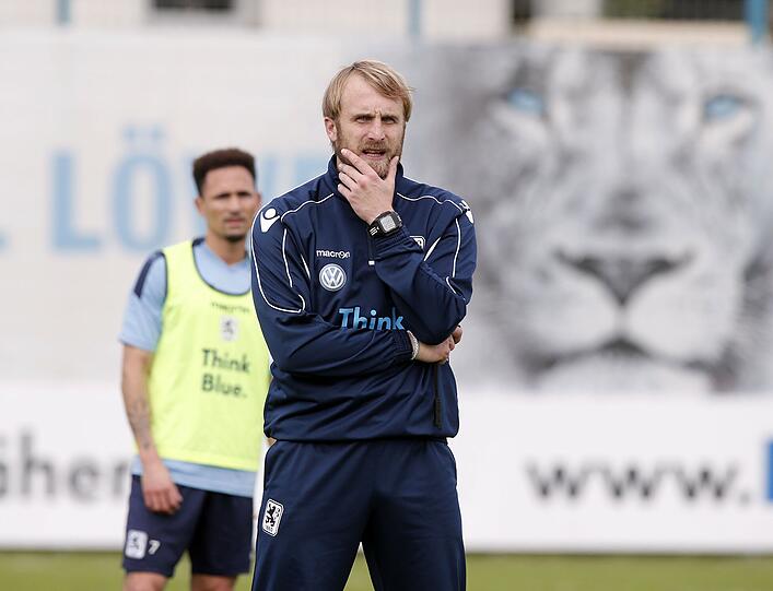 Haben es selbst in der Hand: Daniel Bierofka und der TSV 1860.