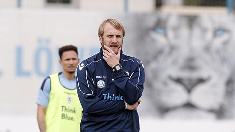 Haben es selbst in der Hand: Daniel Bierofka und der TSV 1860.