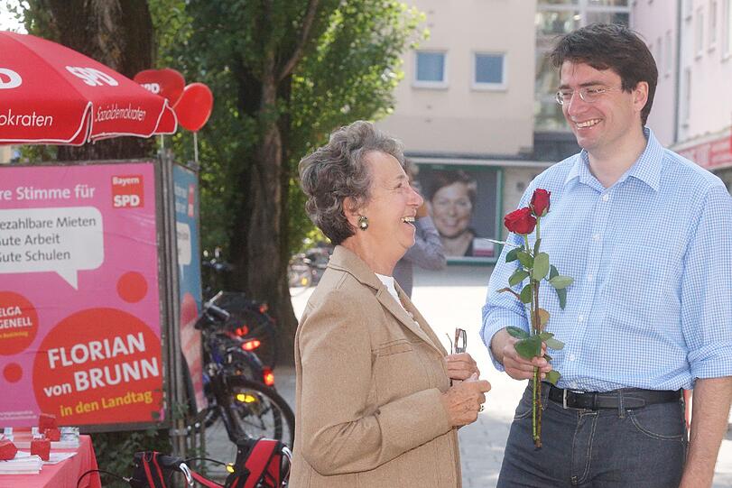 Der Landtagskandidat Florian von Brunn (SPD)