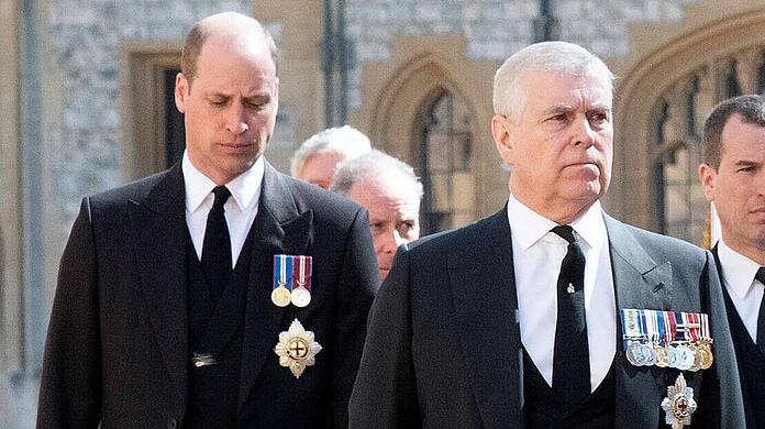 Wie steht Prinz William aktuell zu seinem Onkel Prinz Andrew?