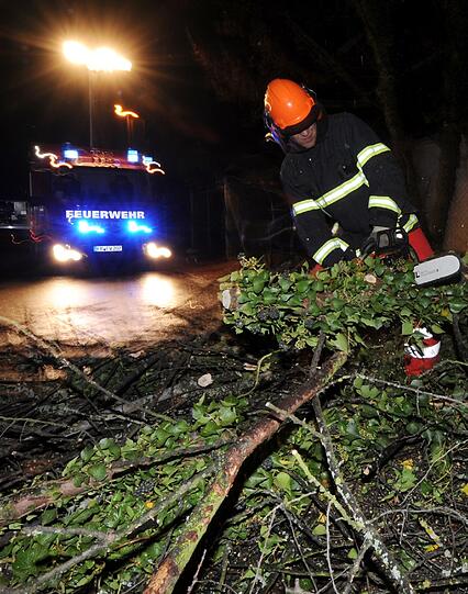 Orkan "Joachim" und seine Auswirkungen in Deutschland: Die Bilder