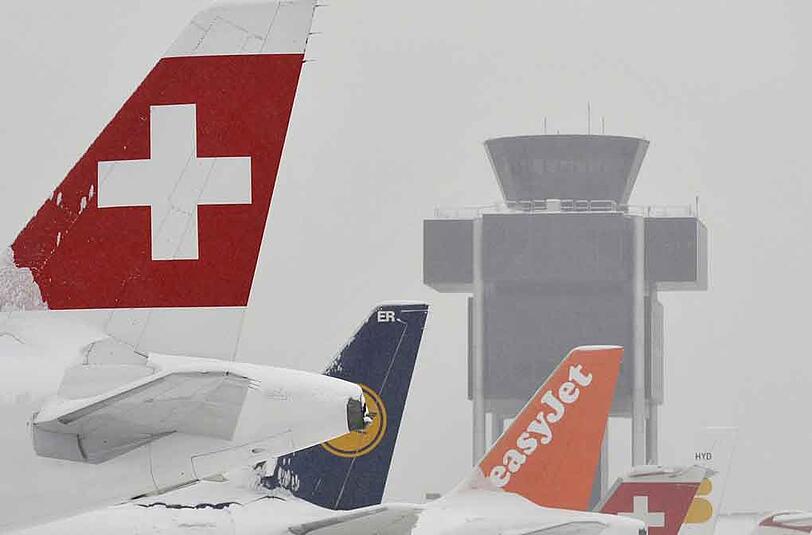Der Flughafen in Genf (Symbolbild)