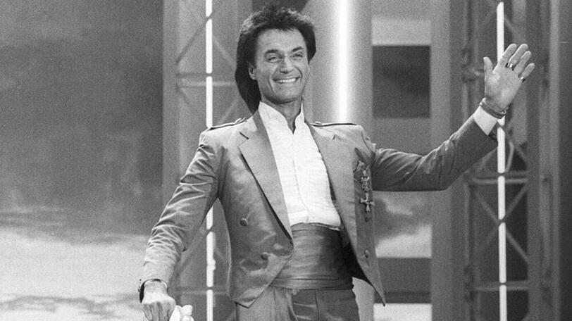 Magier Roy bei einem der umjubelten "Siegfried & Roy"-Auftritte (1987)