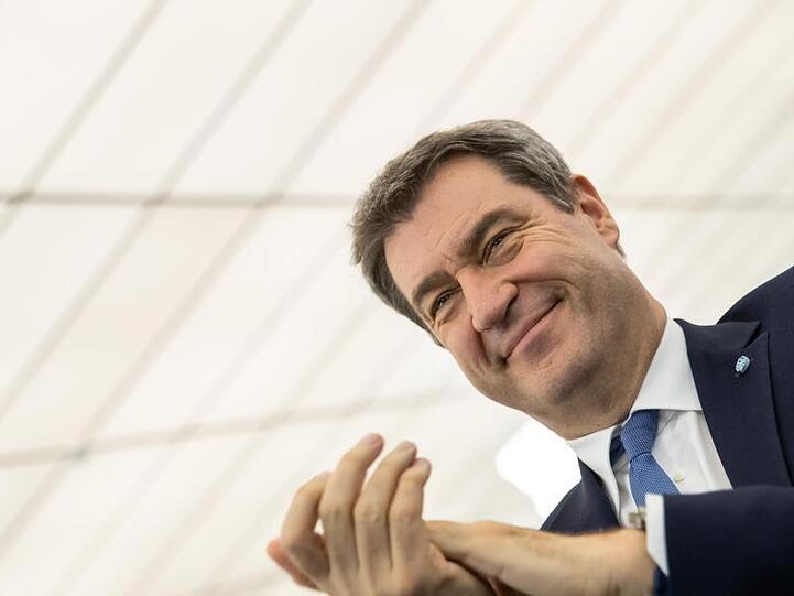 Markus Söder (CSU), Ministerpräsident von Bayern, nimmt an einer CSU-Veranstaltung teil. Foto: Daniel Karmann/dpa