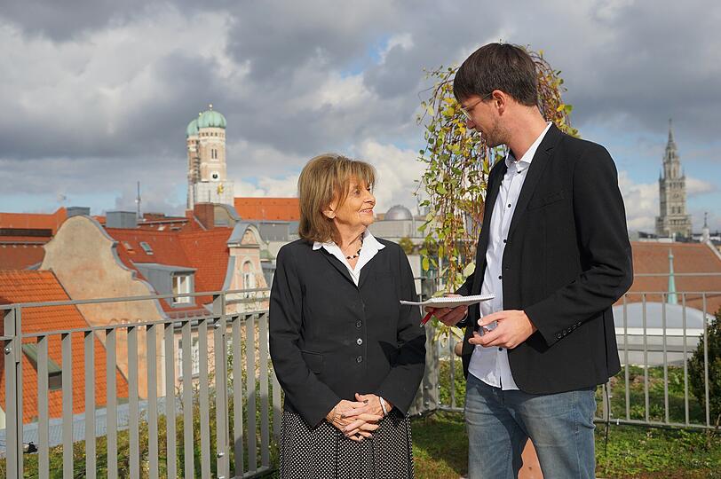 Charlotte Knobloch im Gespräch mit AZ-Lokalchef
Felix Müller.