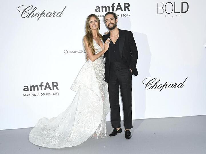 Heidi Klum und Tom Kaulitz sind glücklich.