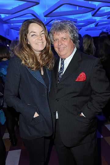 Peter Finkbeiner und Helena Martin bei der GENTLEMEN STYLE NIGHT im Hotel Vier Jahreszeiten.