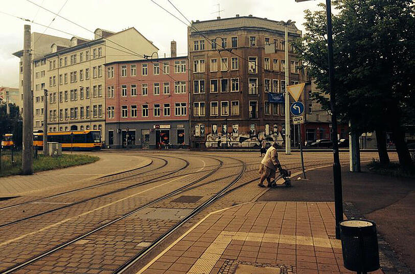 Nicht überall in Leipzig  ist der Aufschwung angekommen.