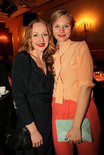 Schauspielerinnen Brigitte Hobmeier und Rosalie Thomass.