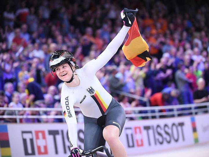 Holte das nächste Gold bei der Heim-WM in Berlin: Lea Sophie Friedrich.