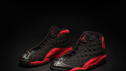 Michael Jordan soll die Schuhe im zweiten NBA-Finalspiel 1998 getragen haben.