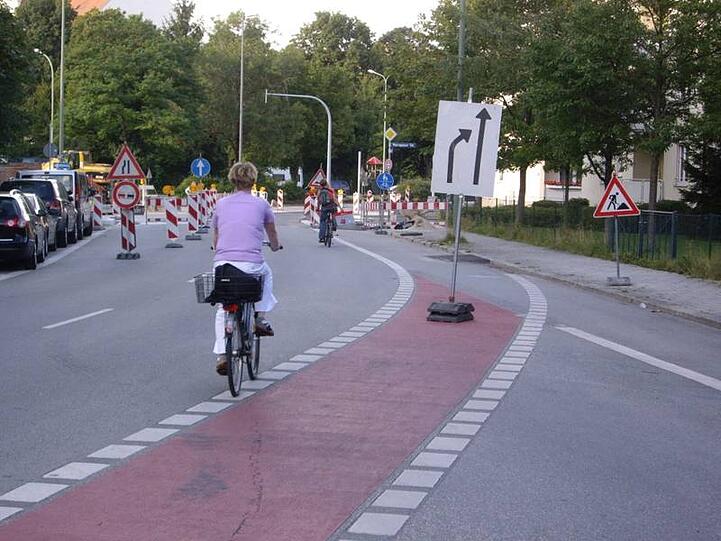 Radfahrer sollen in der Stadt mehr Platz bekommen.