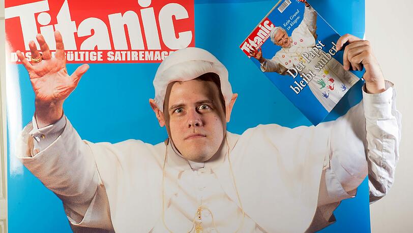 Papst kann jeder: „Titanic“-Chefredakteur Leo Fischer. Papst kann jeder: „Titanic“-Chefredakteur Leo Fischer.