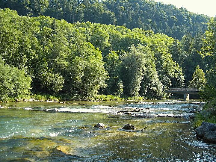 Das Mangfalltal (Kreis Miesbach) im Süden Münchens. Von hier bezieht die Stadt ihr Trinkwasser.