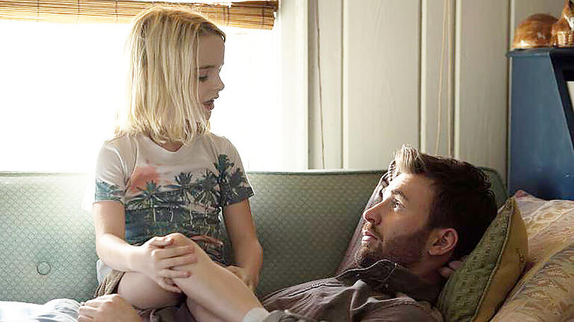 "Begabt - Die Gleichung eines Lebens": Frank Adler (Chris Evans) macht sich Sorgen um Marys (Mckenna Grace) Zukunft