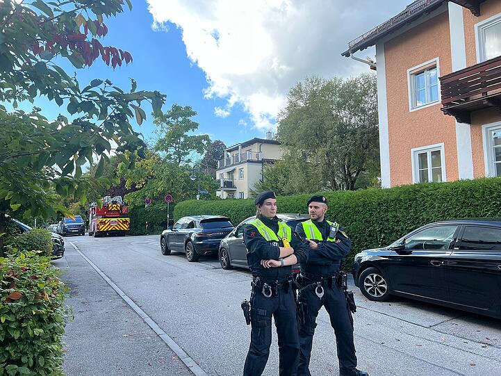 Einsatz in Starnberg: Die Polizei ist aus Fürstenfeldbruck angerückt.