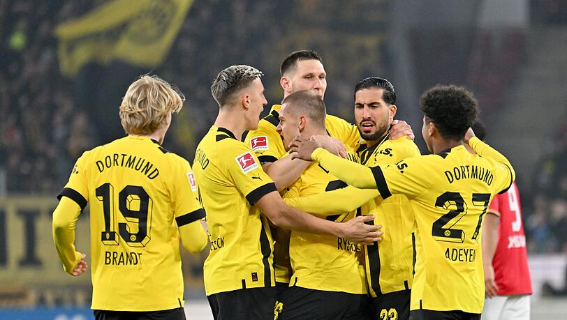 Der BVB feierte einen Last-Minute-Sieg bei Mainz 05.