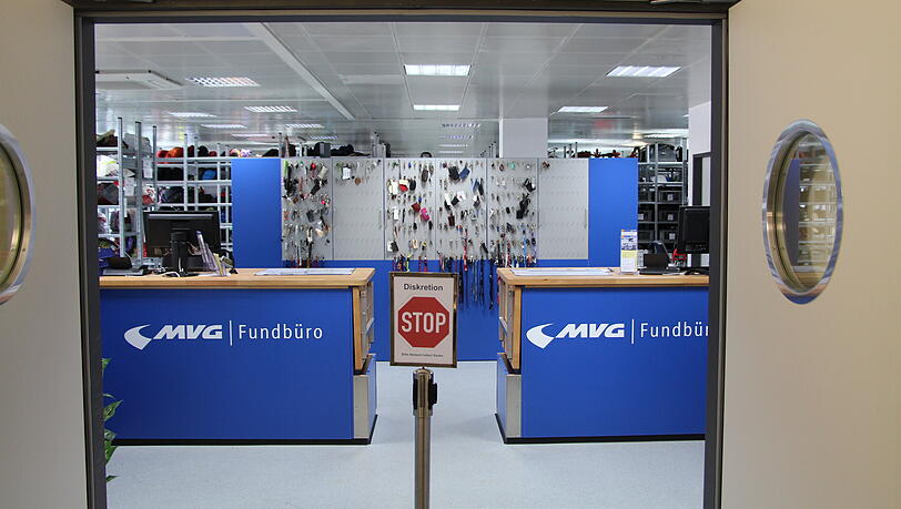 Das MVG Fundbüro in München.