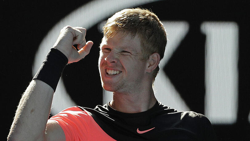 Kyle Edmund steht im Halbfinale der Australian Open. Kyle Edmund steht im Halbfinale der Australian Open.