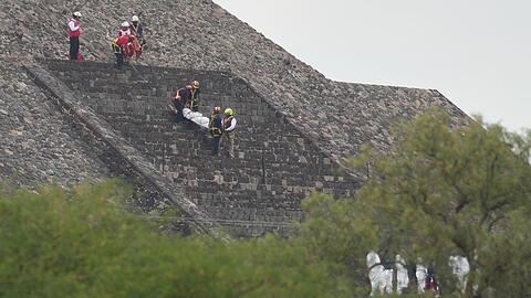 Teotihuacan ist eine der meistbesuchten Ausgrabungsst&auml;tten in Mexiko.