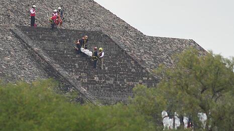 Teotihuacan ist eine der meistbesuchten Ausgrabungsst&auml;tten in Mexiko.