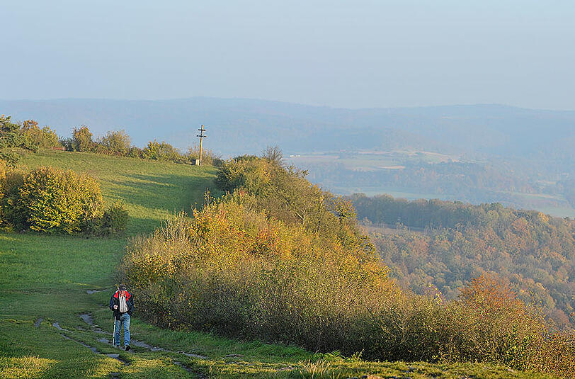 Der Staffelberg in Oberfranken (Archivbild)