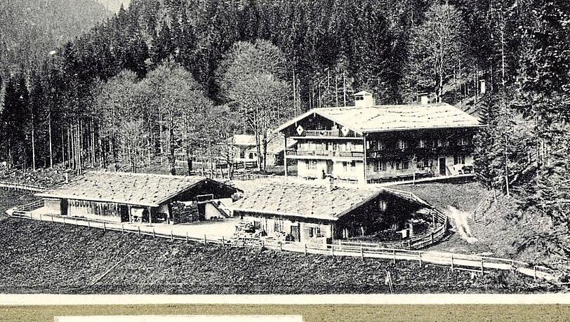 Das Forsthaus Valepp 1935. Das Forsthaus Valepp 1935.