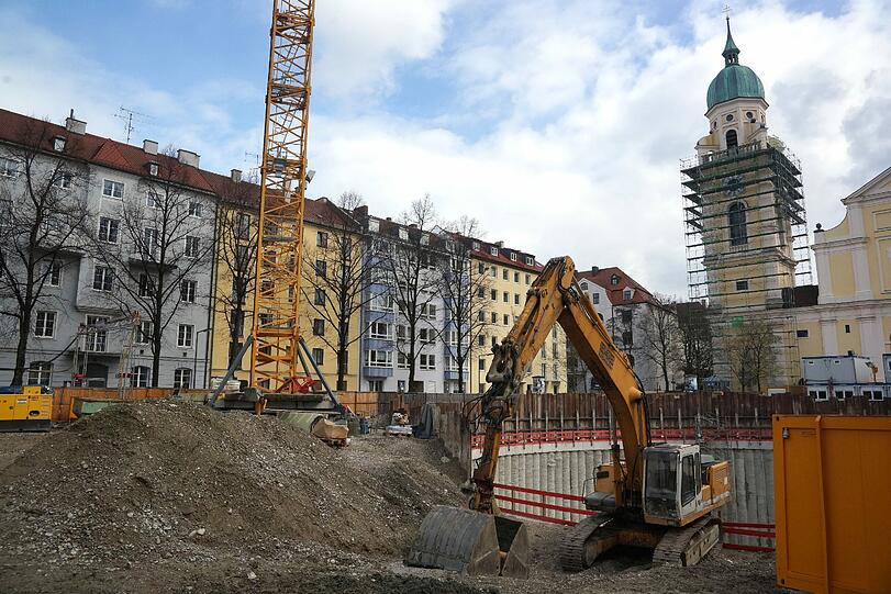 Viele Anwohner rund um den Josephsplatz sind genervt von der Baustelle, die Tiefgarage bleibt umstritten.