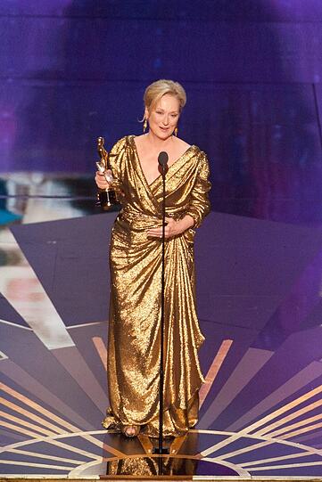Im Laufe ihrer langen Karriere war Meryl Streep insgesamt 17 Mal für Oscar nominiert. Sie hält damit den Rekord als meistnominierte Schauspielerin aller Zeiten. Heuer gewann sie den Oscar zum dritten Mal, für ihre Rolle der Margaret Thatcher in "Die Eiserne Lady".