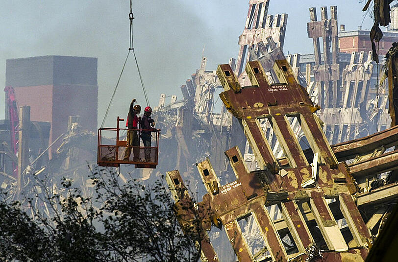 Impressionen vom 11. September 2001.