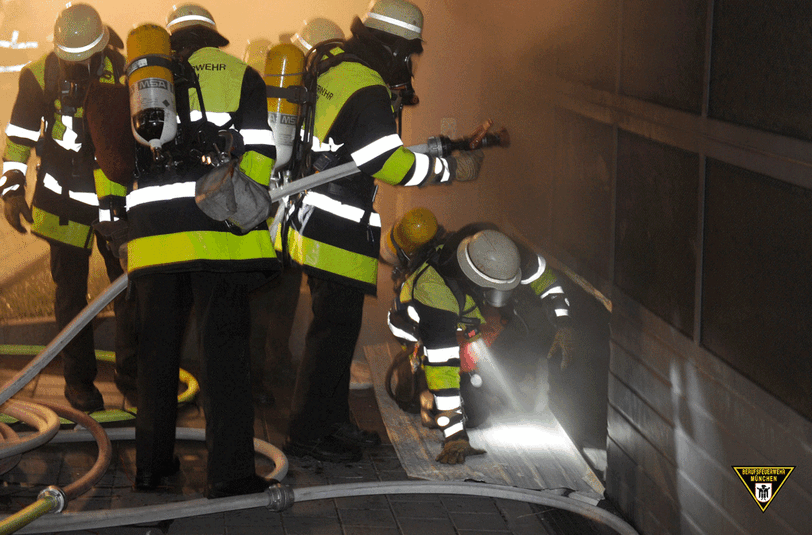 Feuerwehreinsatz am Heiligen Abend am Eisnergutbogen.
