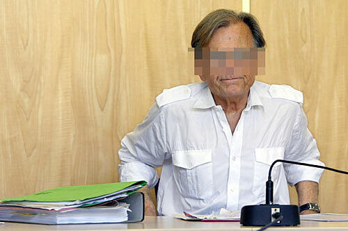 Dieter K. während eines Prozesses im Jahr 2007