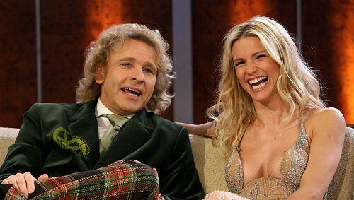 Auf der „Wetten, dass...?“-Couch: Thomas Gottschlak und Michelle Hunziker Auf der „Wetten, dass...?“-Couch: Thomas Gottschlak und Michelle Hunziker