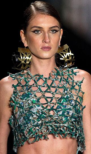 Gewagte Kleider und viel nackte Haut: Das ist die Fashion Week in Sao Paulo.