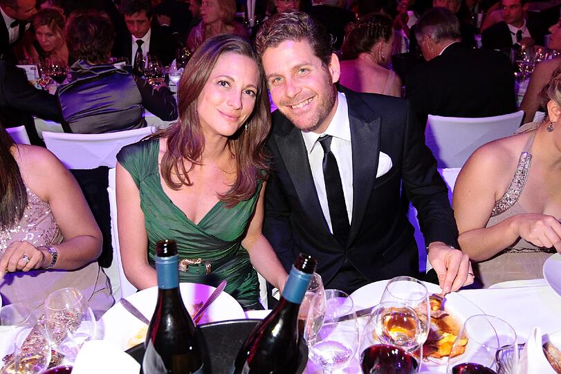 Gastgeber Philip Greffenius mit Frau Evelyn