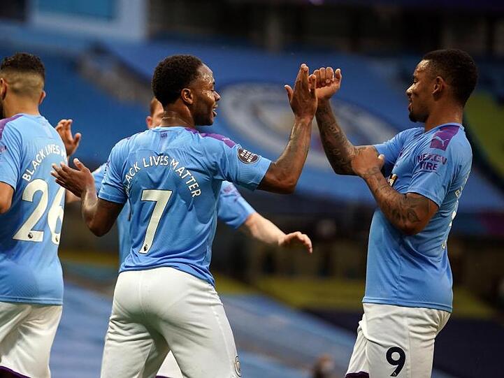 Manchester City setzte sich souverän gegen den FC Arsenal durch.