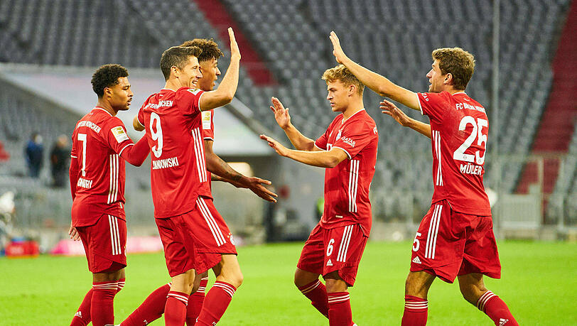 Der FC Bayern gewinnt gegen Hertha BSC mit 4:3.