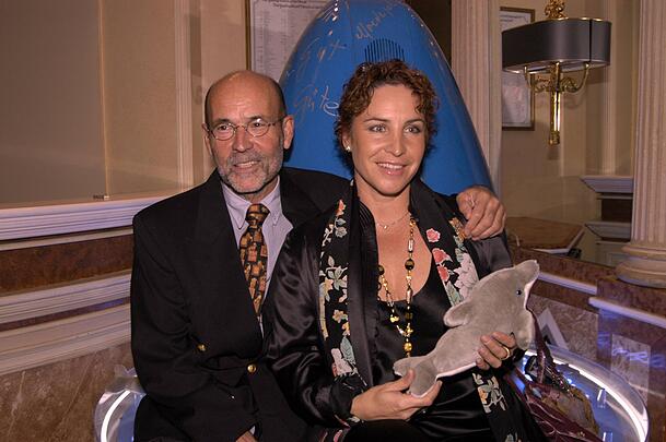 Katerina Jacob und ihr Partner Jochen Neumann im Jahr 2005. Gemeinsam mit ihm wohnt die Schauspielerin seit einiger Zeit in Vancouver.