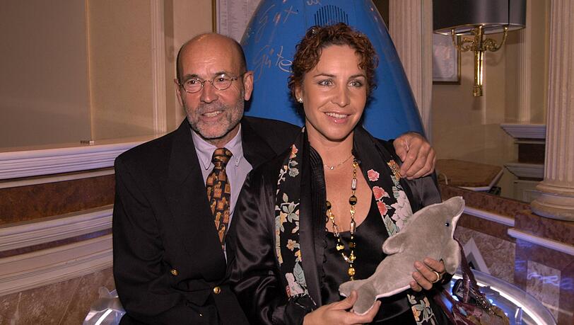 Katerina Jacob und ihr Partner Jochen Neumann im Jahr 2005. Gemeinsam mit ihm wohnt die Schauspielerin seit einiger Zeit in Vancouver.