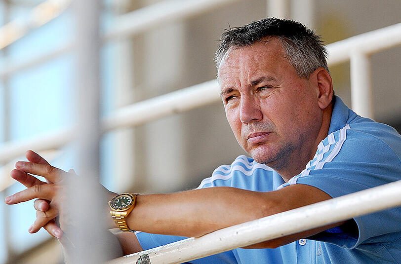 Peter Pacult - der Ex-Löwe ist nicht mehr Trainer beim Floridsdorfer AC.