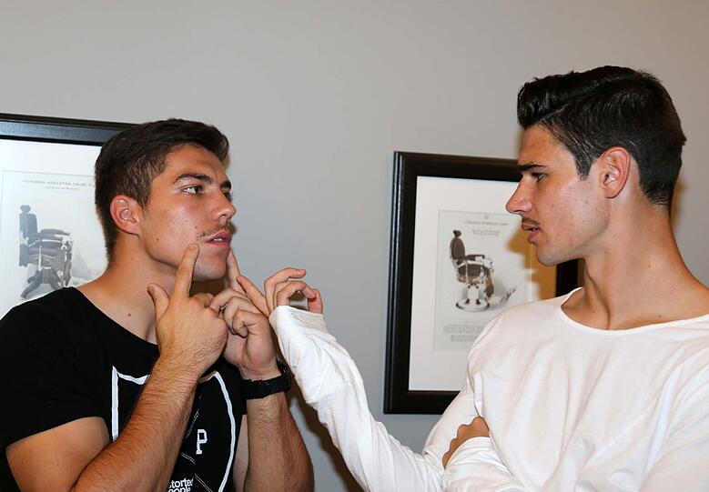 Weitere Bilder vom Movember-Shavedown.
