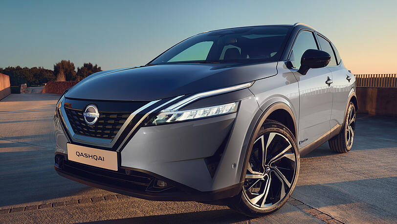 Der Nissan Qashqai jetzt auch mit e-POWER Antrieb. Der Nissan Qashqai jetzt auch mit e-POWER Antrieb.