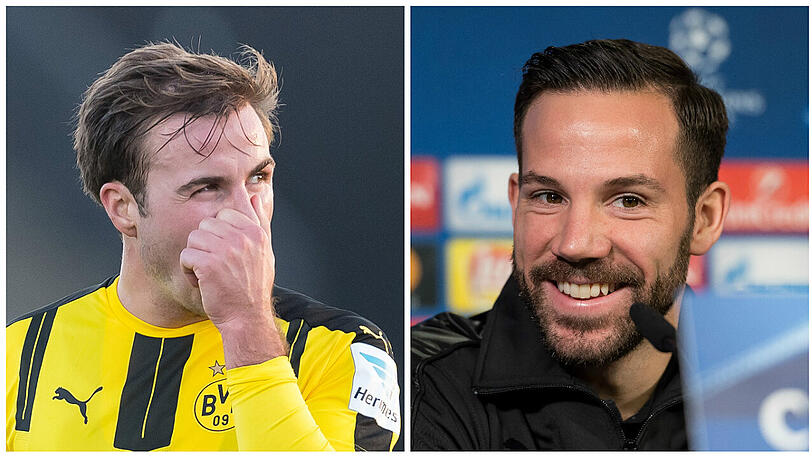 Während sich Mario Götze auf dem Weg der Besserung befindet, unterzeichnete Gonzalo Castro (rechts) einen neuen Vertrag.