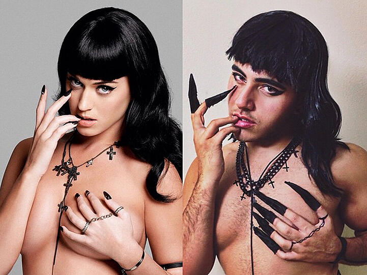 Weder Katy Perry, noch Mina Gerges geizen hier mit ihren Reizen